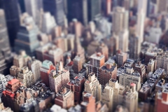 New York - tilt shift
